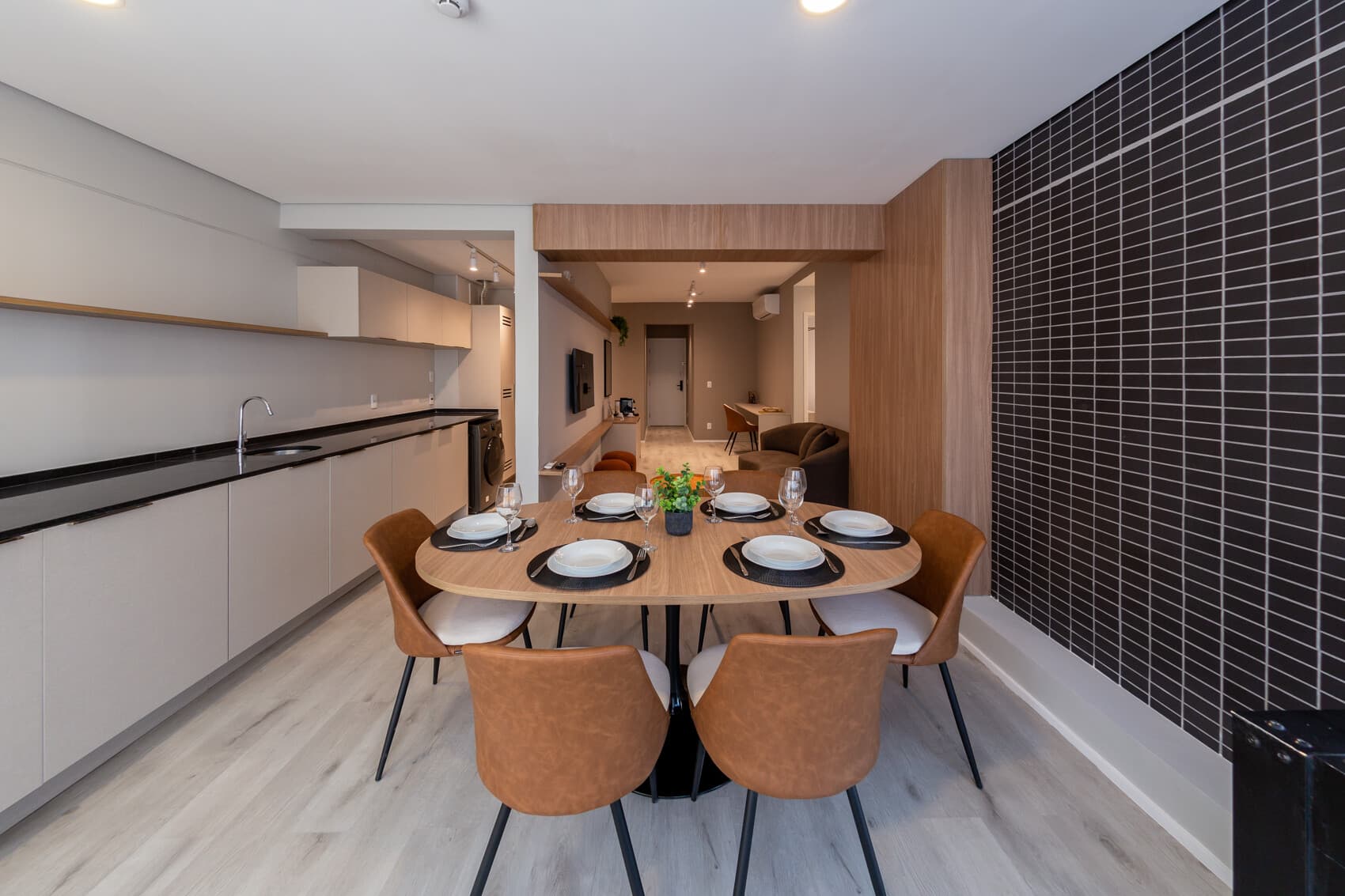 Apto 2 Dorms (Casal e 2 solteiro) - Charlie Contemporâneo Jardins