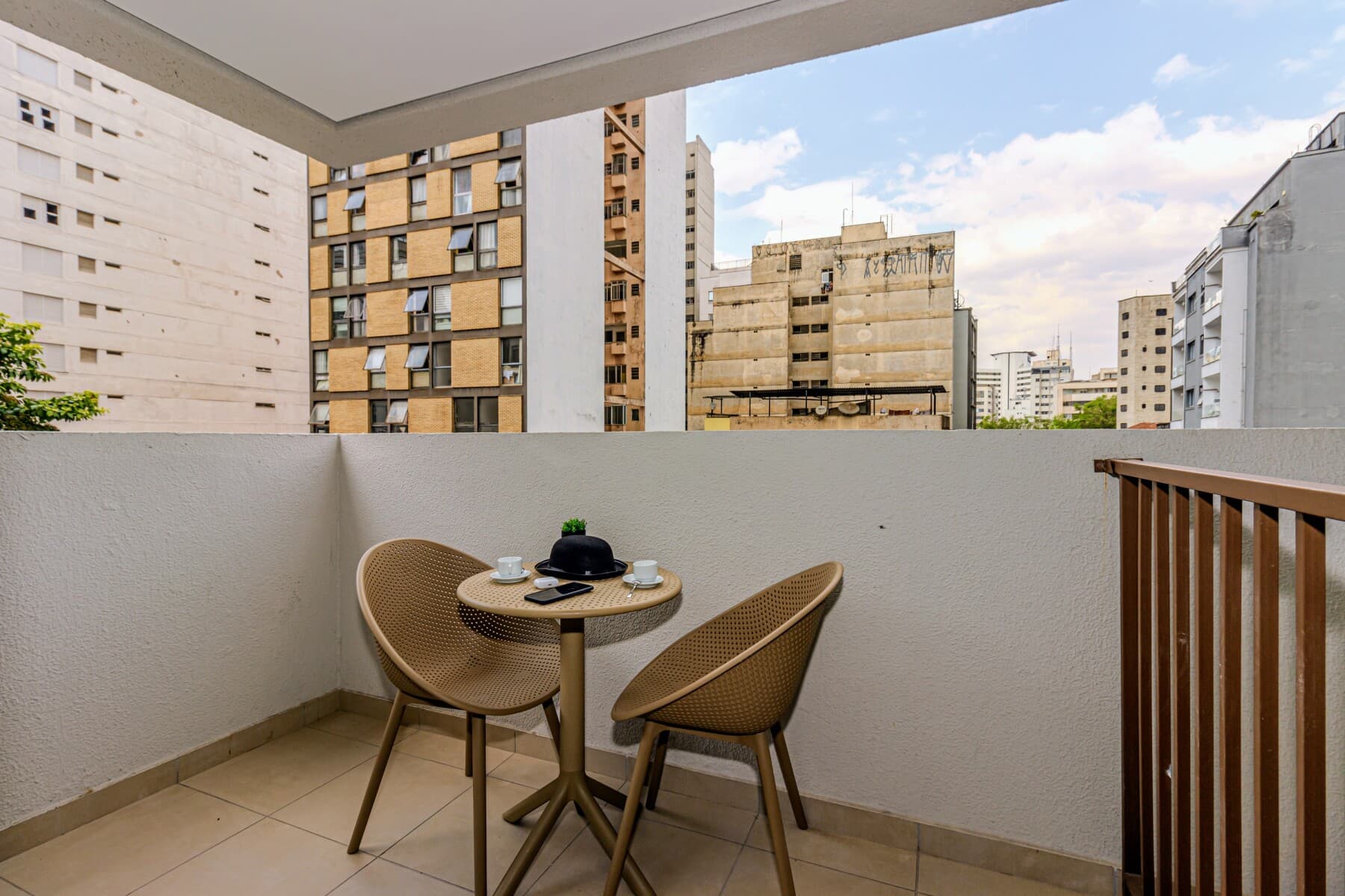 Studio Standard Casal com Varanda NR - Charlie Nik Paulista