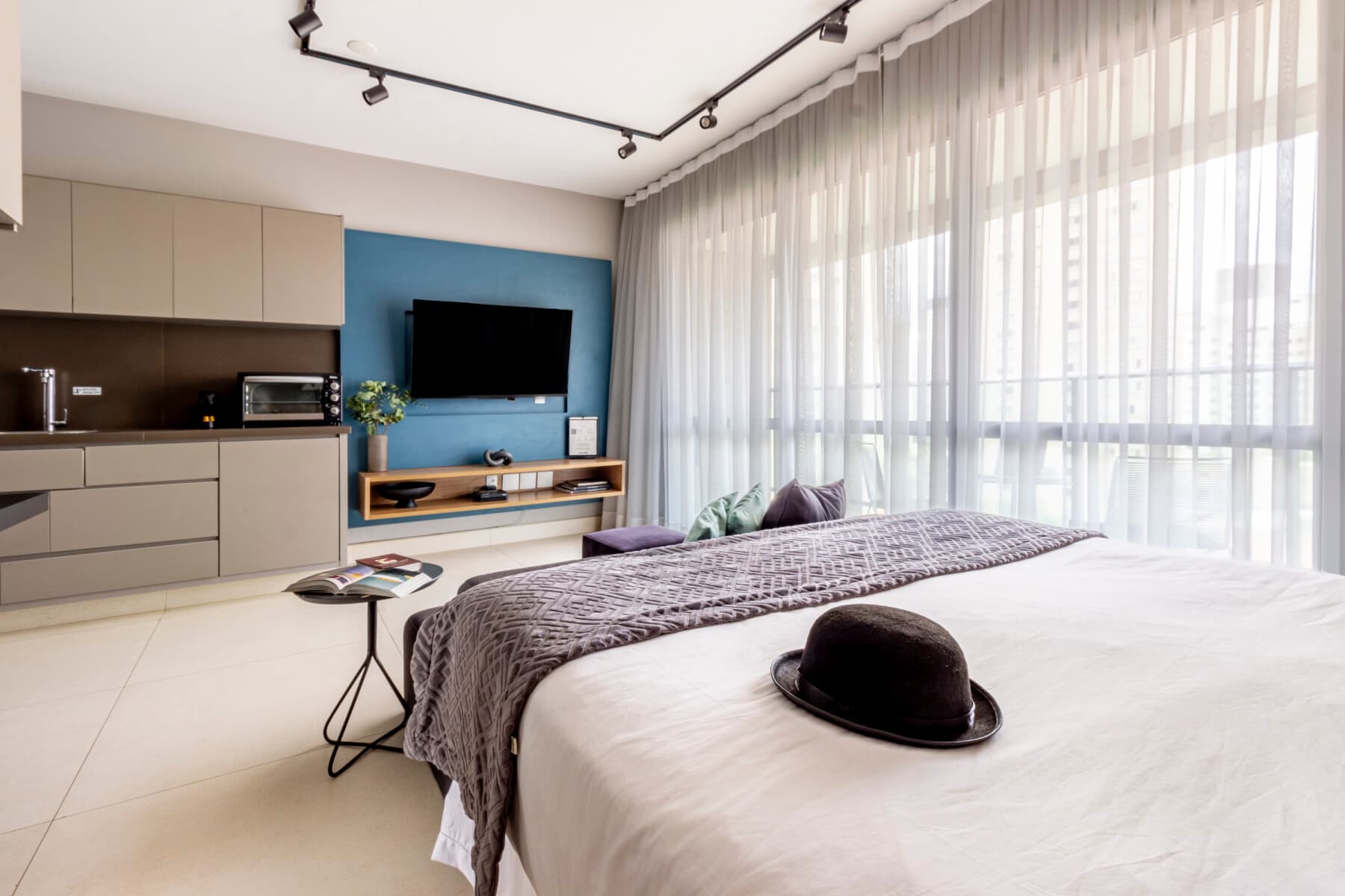 Studio Casal com Varanda - Charlie Upper Itaim