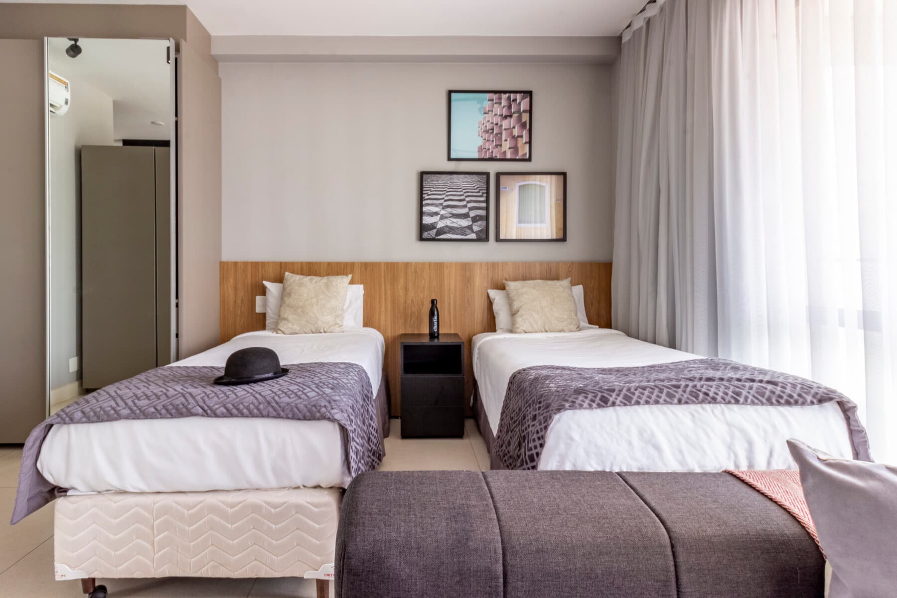 Studio Solteiro com Varanda - Charlie Upper Itaim