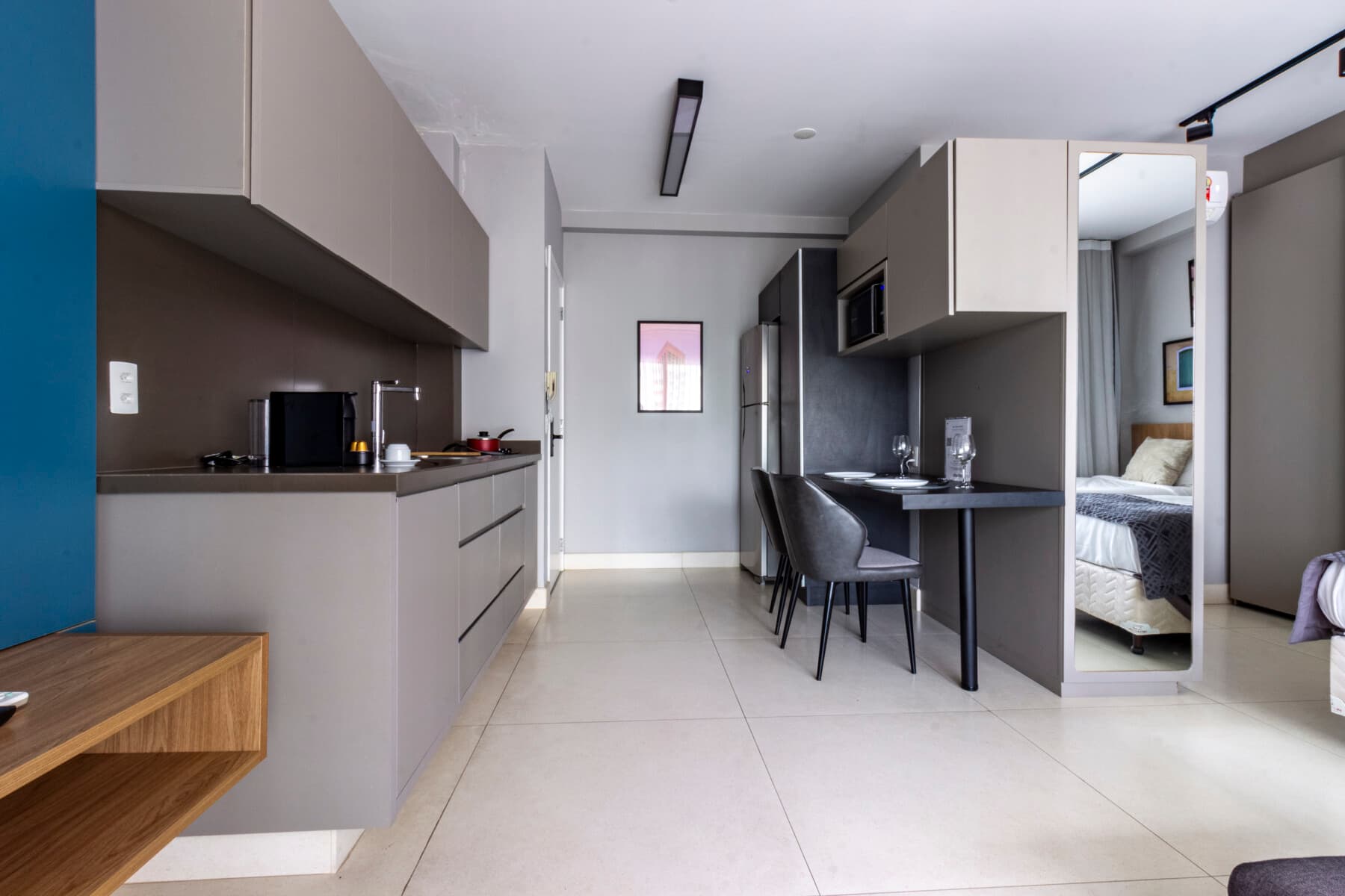 Studio Solteiro com Varanda - Charlie Upper Itaim