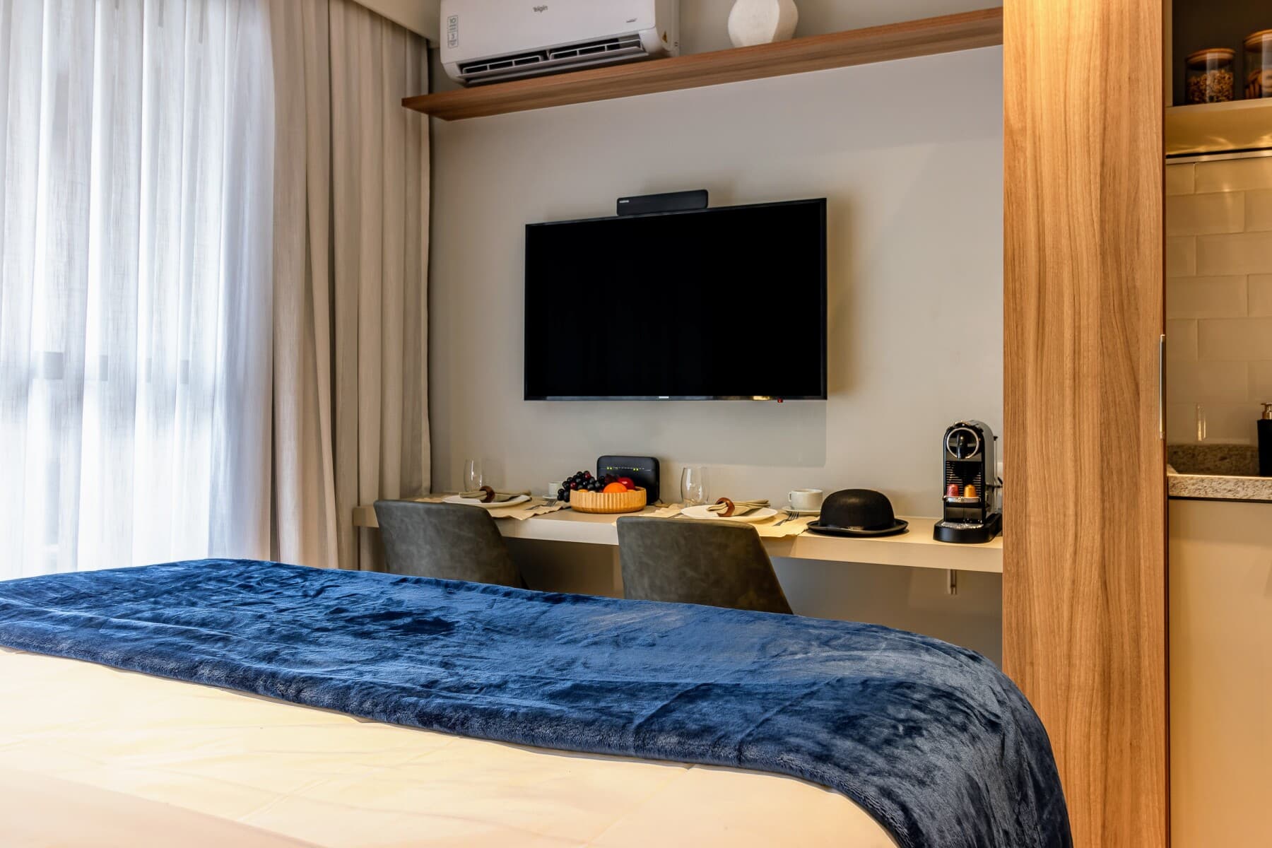 Studio Casal com Varanda 28m NR - Charlie Lumiere Klabin