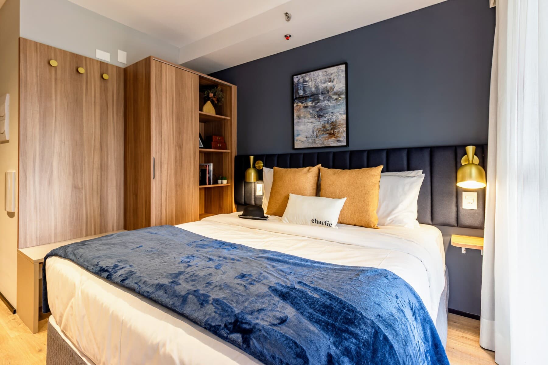 Studio Casal com Varanda 28m NR - Charlie Lumiere Klabin